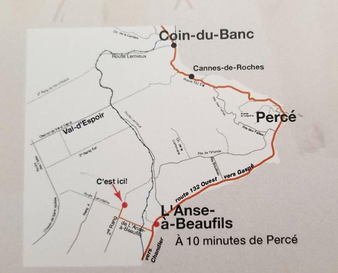 Gite Aux Jardins De L'Anse แปร์เซ ภายนอก รูปภาพ